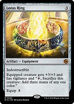Magic the Gathering Card - Lotus Ring - MTG Circle
