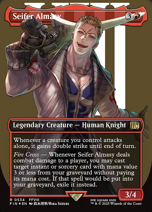 Magic the Gathering Card - Seifer Almasy - MTG Circle