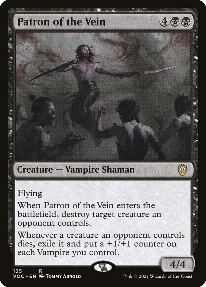 Magic the Gathering Card - Patron of the Vein - MTG Circle