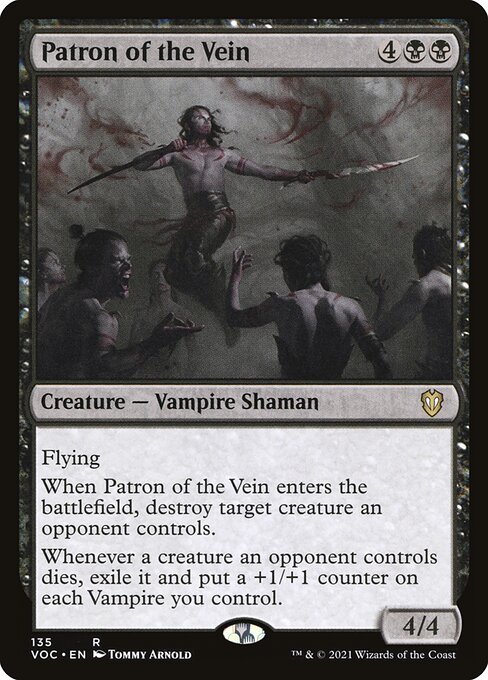 Magic the Gathering Card - Patron of the Vein - MTG Circle
