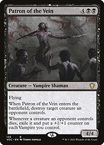 Magic the Gathering Card - Patron of the Vein - MTG Circle