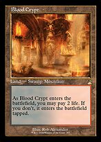 Magic the Gathering Card - Blood Crypt - MTG Circle