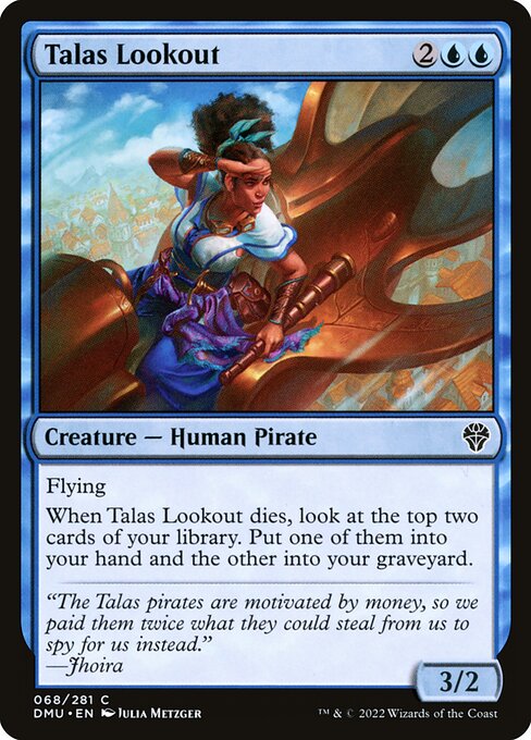 Magic the Gathering Card - Talas Lookout - MTG Circle