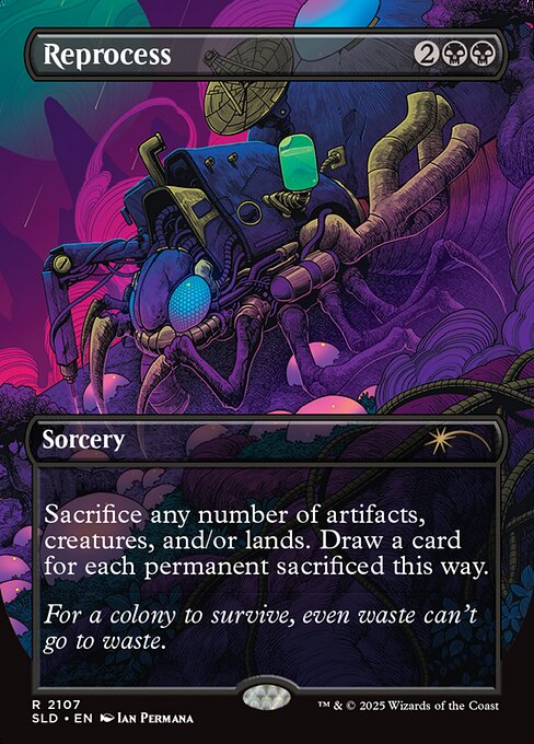 Magic the Gathering Card - Reprocess - MTG Circle
