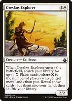 Magic the Gathering Card - Oreskos Explorer - MTG Circle