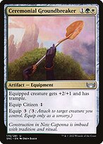 Magic the Gathering Card - Ceremonial Groundbreaker - MTG Circle