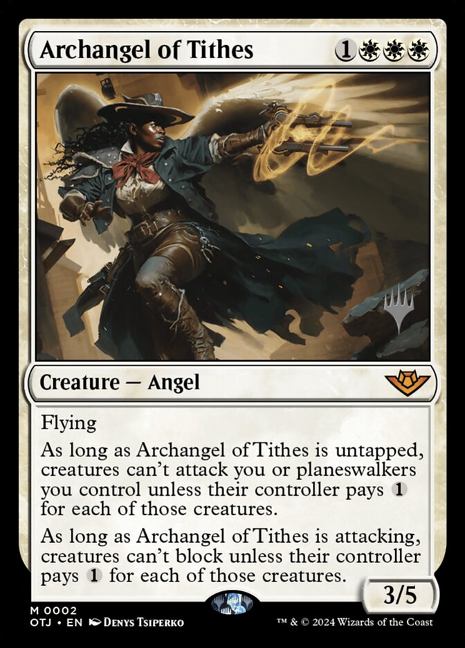 Magic the Gathering Card - Archangel of Tithes - MTG Circle