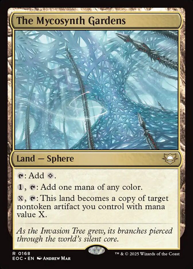 Magic the Gathering Card - The Mycosynth Gardens - MTG Circle