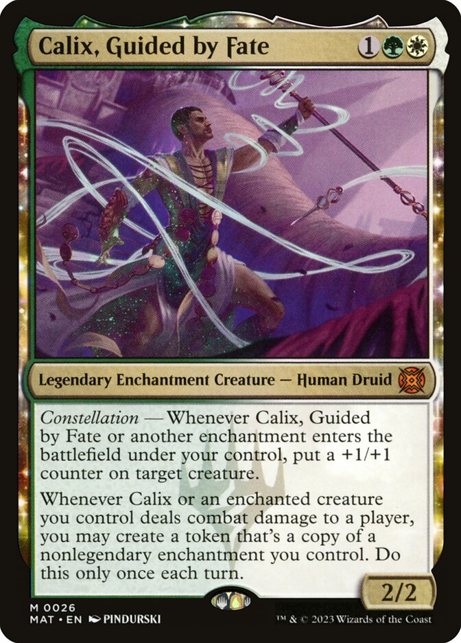 Magic the Gathering Card - Calix, Guided by Fate - MTG Circle