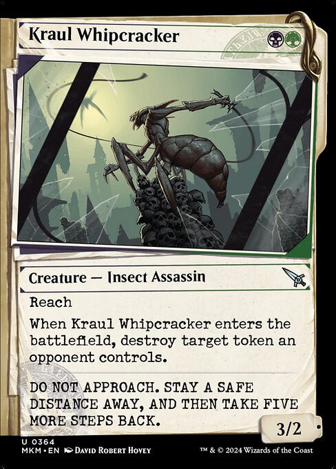 Magic the Gathering Card - Kraul Whipcracker - MTG Circle