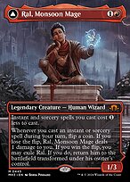 Magic the Gathering Card - Ral, Monsoon Mage // Ral, Leyline Prodigy - MTG Circle