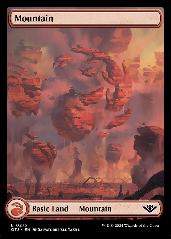 Magic the Gathering Card - Mountain - MTG Circle