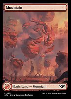 Magic the Gathering Card - Mountain - MTG Circle