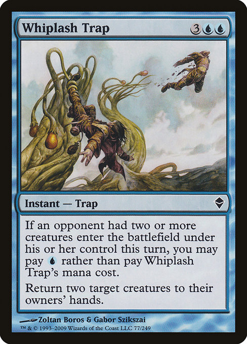 Magic the Gathering Card - Whiplash Trap - MTG Circle
