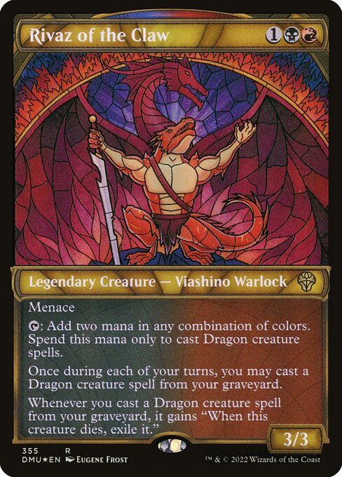 Magic the Gathering Card - Rivaz of the Claw - MTG Circle