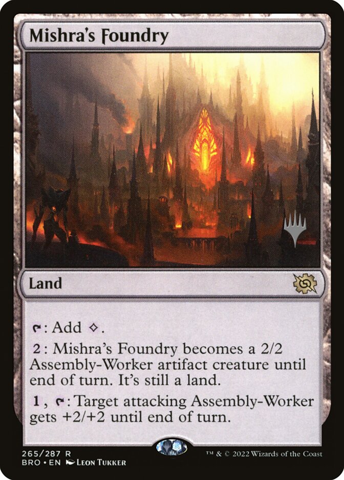 Magic the Gathering Card - Mishra's Foundry - MTG Circle