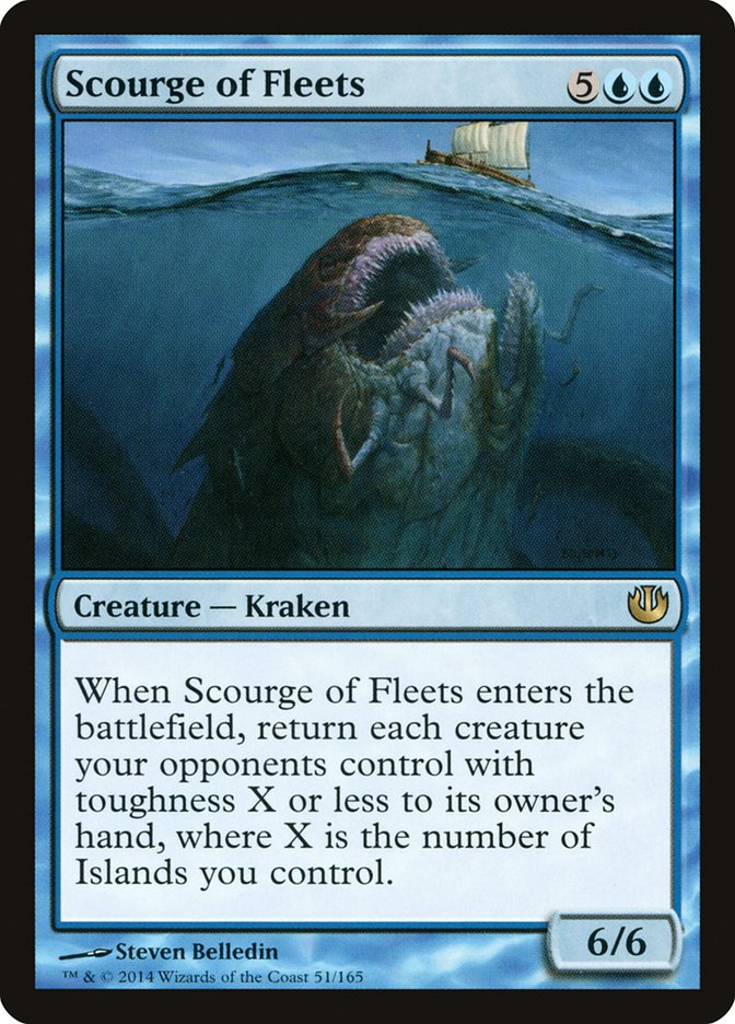 Magic the Gathering Card - Scourge of Fleets - MTG Circle