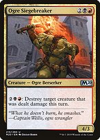 Magic the Gathering Card - Ogre Siegebreaker - MTG Circle