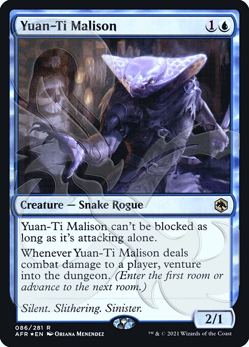 Magic the Gathering Card - Yuan-Ti Malison - MTG Circle