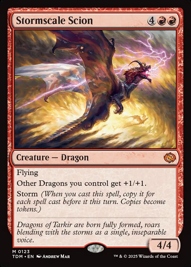 Magic the Gathering Card - Stormscale Scion - MTG Circle