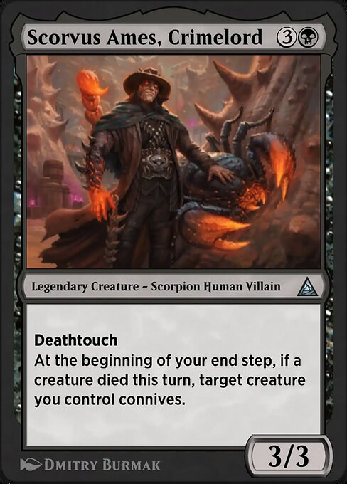 Magic the Gathering Card - Scorpion, Seething Striker - MTG Circle