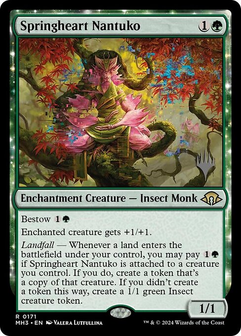 Magic the Gathering Card - Springheart Nantuko - MTG Circle