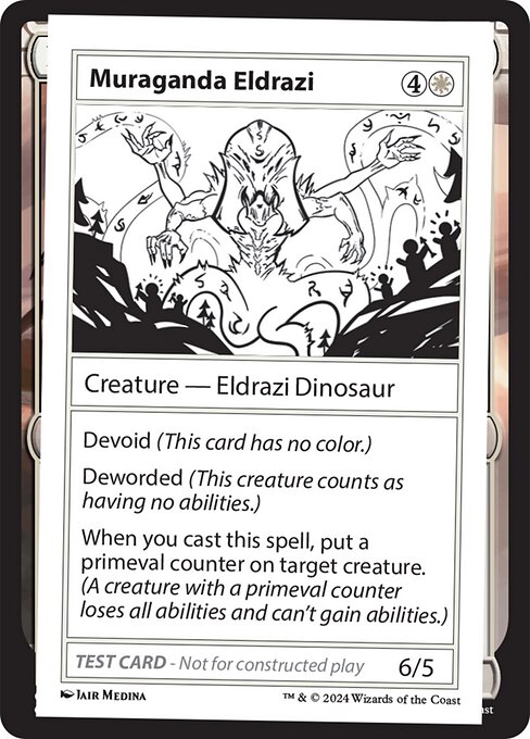 Magic the Gathering Card - Muraganda Eldrazi - MTG Circle