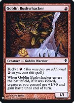 Magic the Gathering Card - Goblin Bushwhacker - MTG Circle