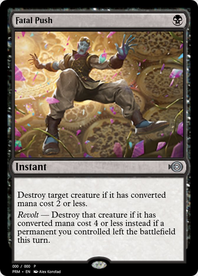 Magic the Gathering Card - Fatal Push - MTG Circle