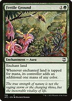 Magic the Gathering Card - Fertile Ground - MTG Circle