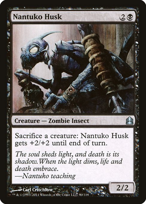 Magic the Gathering Card - Nantuko Husk - MTG Circle