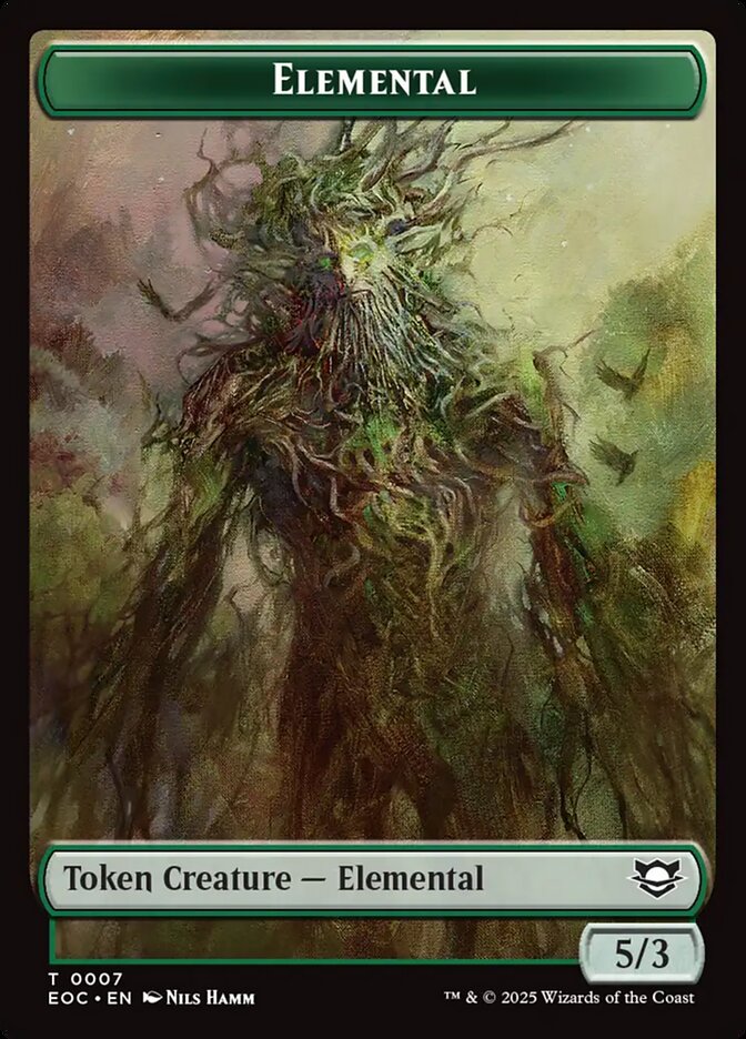 Magic the Gathering Card - Elemental - MTG Circle