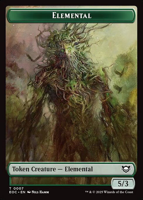 Magic the Gathering Card - Elemental - MTG Circle