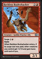 Magic the Gathering Card - Reckless Bushwhacker - MTG Circle