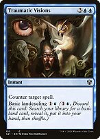 Magic the Gathering Card - Traumatic Visions - MTG Circle