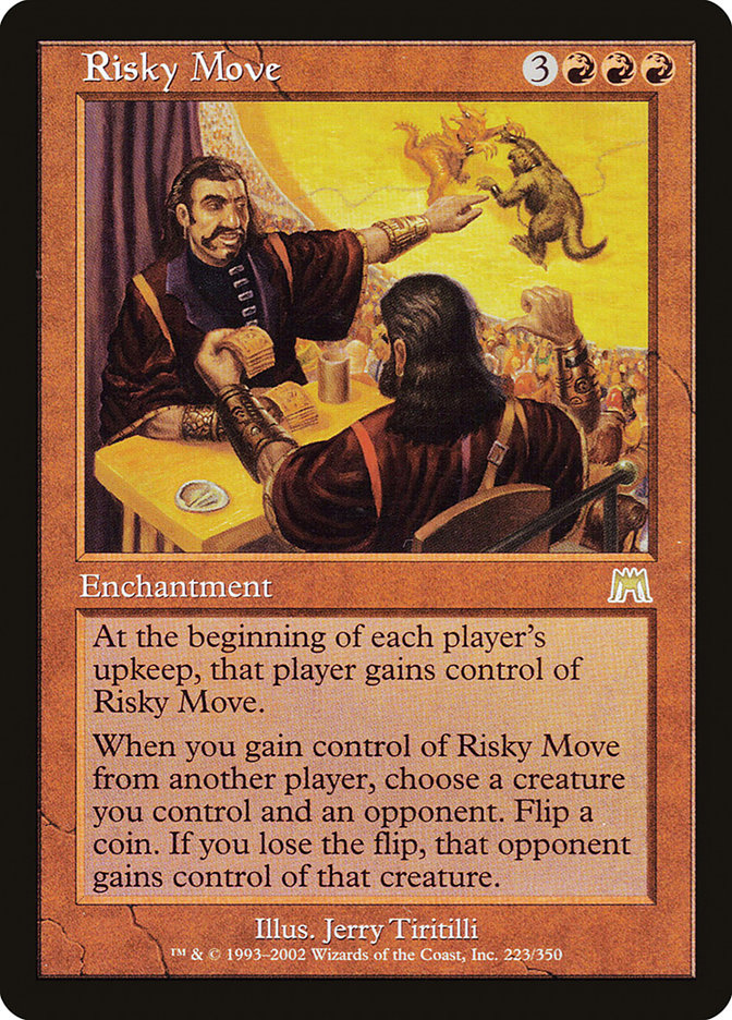 Magic the Gathering Card - Risky Move - MTG Circle