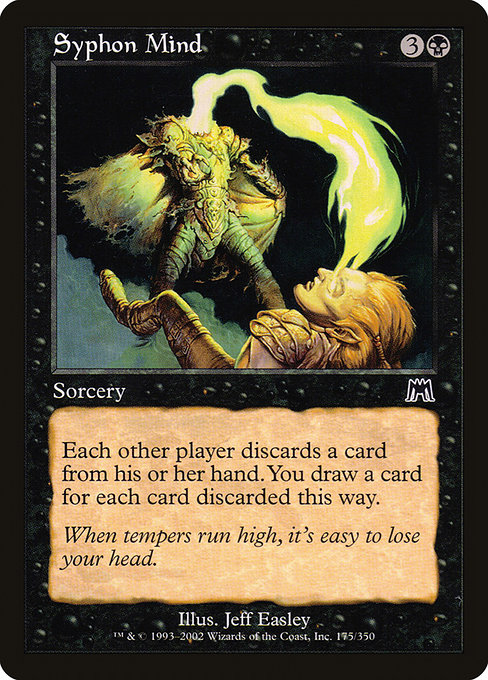 Magic the Gathering Card - Syphon Mind - MTG Circle