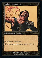 Magic the Gathering Card - Unholy Strength - MTG Circle