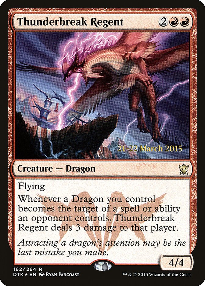 Magic the Gathering Card - Thunderbreak Regent - MTG Circle