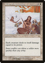 Magic the Gathering Card - Wave of Reckoning - MTG Circle