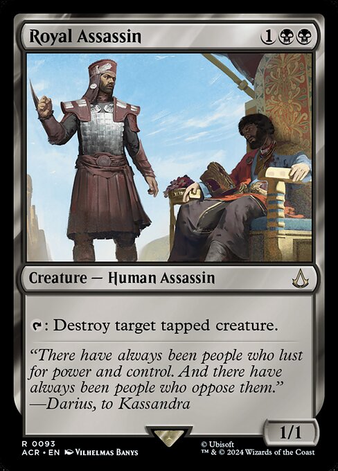 Magic the Gathering Card - Royal Assassin - MTG Circle