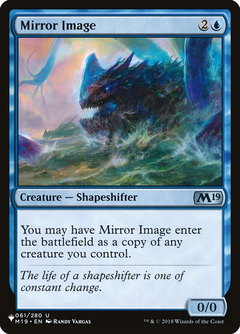 Magic the Gathering Card - Mirror Image - MTG Circle