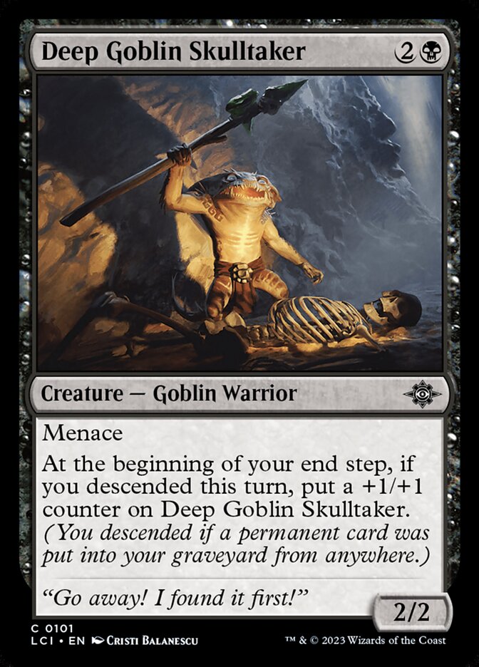 Magic the Gathering Card - Deep Goblin Skulltaker - MTG Circle