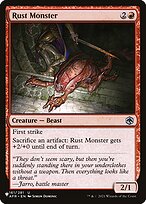 Magic the Gathering Card - Rust Monster - MTG Circle