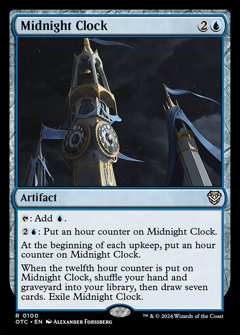 Magic the Gathering Card - Midnight Clock - MTG Circle