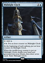 Magic the Gathering Card - Midnight Clock - MTG Circle