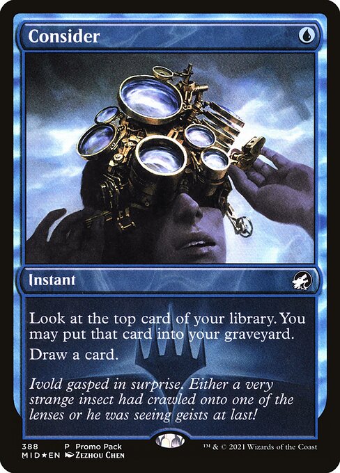 Magic the Gathering Card - Consider - MTG Circle