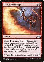 Magic the Gathering Card - Flame Discharge - MTG Circle