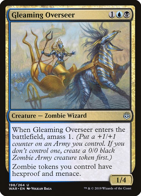 Magic the Gathering Card - Gleaming Overseer - MTG Circle