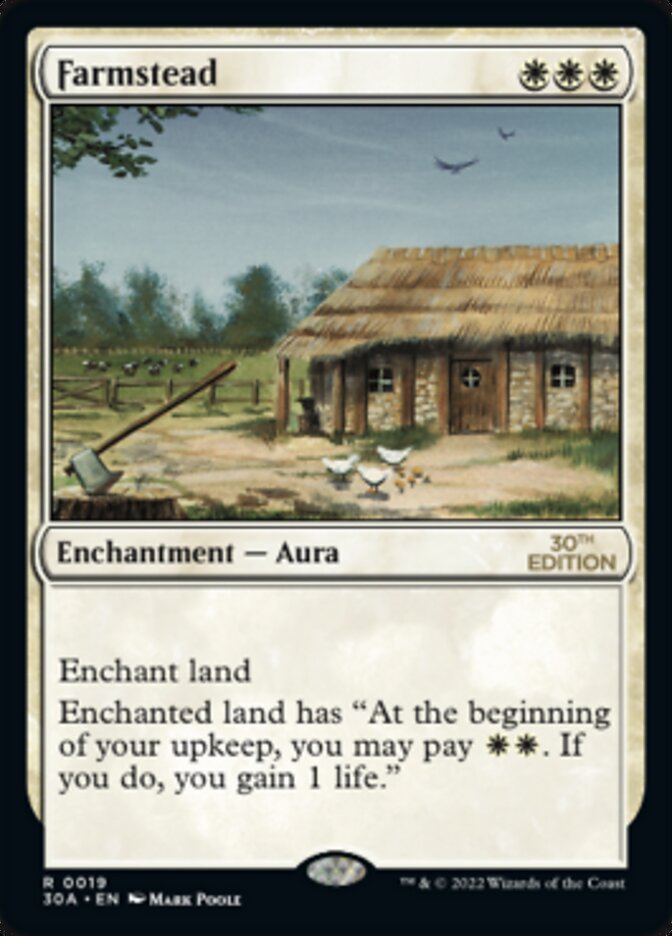 Magic the Gathering Card - Farmstead - MTG Circle